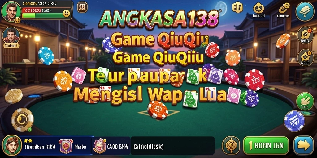 Tampilan gameplay QiuQiu di ANGKASA138 yang menegangkan.